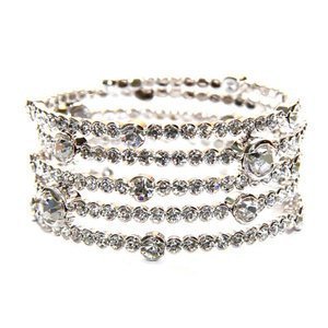 Infinity Crystal Wrap Bracelet