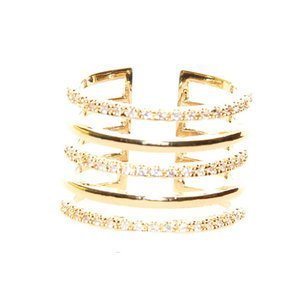 Enchanted Gold 5 Bar Ring