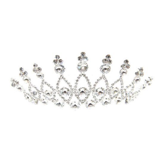 Crystal Comb Tiara made with Swarovski Elements