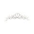 Crystal & Pearl Comb Tiara made with Swarovski Elements