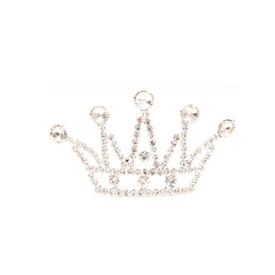 Small Crystal Comb Crown Tiara made with Swarovski Elements