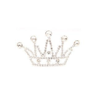 Small Crystal Comb Crown Tiara made with Swarovski Elements