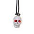 Skull Crystal Necklace set with Cubic Zirconia crystals