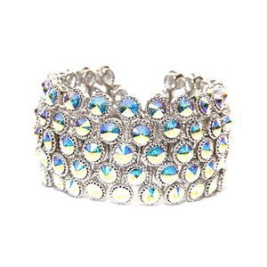 Crystal AB Anemone Bracelet