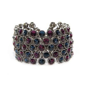 Amethyst & Montana Anemone Bracelet  