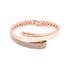 Rosalie Rose Gold Hinge Bracelet with Cubiz Zirconia