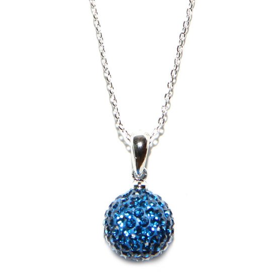 Swarovski crystal hot sale ball necklace