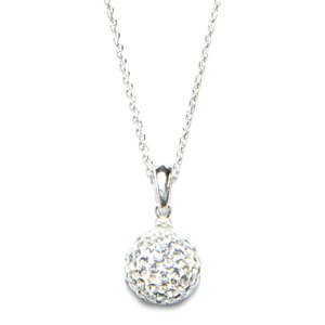 Franchesca Crystal Ball Necklace