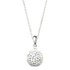 Clear Crystal Ball Necklace made with Swarovski Elements