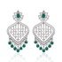 Emerald Drop Earrings 