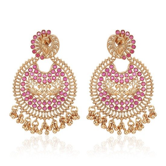 Polki Ruby Earring 