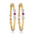 Ruby Zircon Bangles 