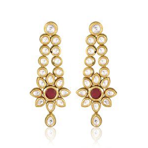 Varsha Kundan Earrings 