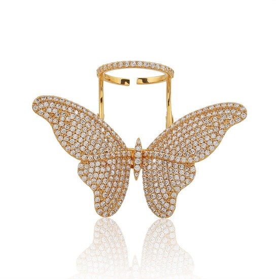 Butterfly Gold Ring