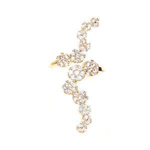 Bewitched Gold CZ Ring