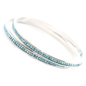 Bethany Crystal Bangles (Large) 