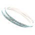 Aquamarine Bangles made with Swarovski Elements (Large)