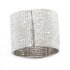 Makayla Crystal Cuff Bracelet (Wide)