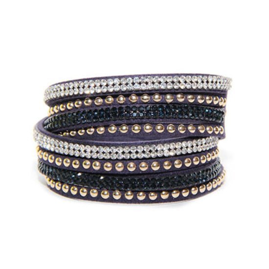 Navy Wrap Bracelet