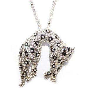 Crystal Leopard Necklace