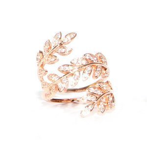 Fern Rose Gold Midi Ring