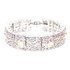 Crystal Aurora Boreale Statement Bracelet made with Swarovski Elements